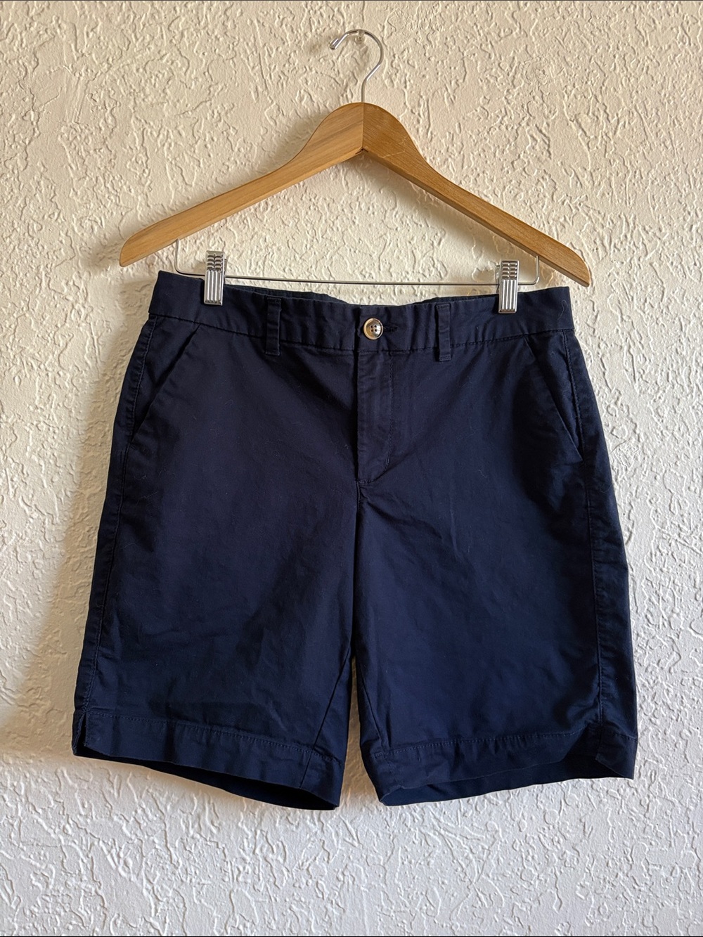 Old Navy Navy Women's Flat-Front Cargo-Style Shorts